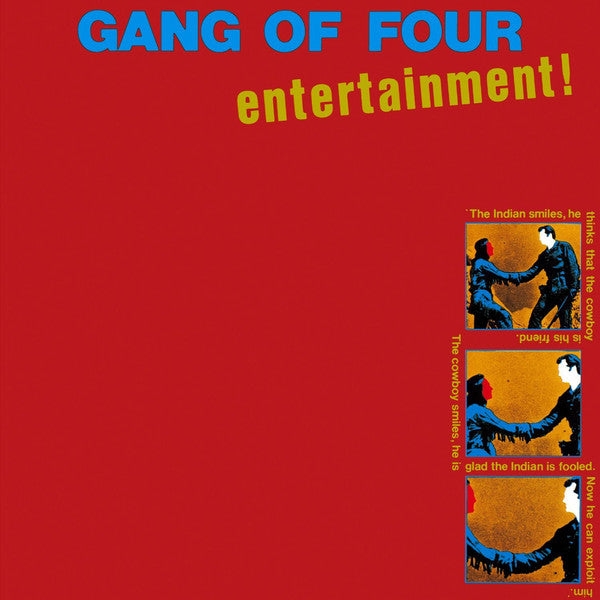 GANG OF FOUR (ギャング・オブ・フォー) - Entertainment! (EU 限定再発 LP / New)
