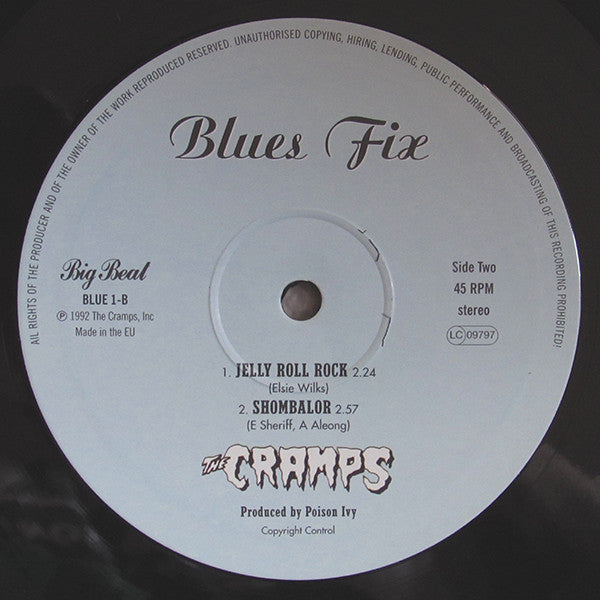 CRAMPS - Blues Fix EP (UK 限定復刻再発 10”EP/New)