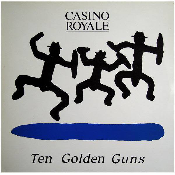 CASINO ROYALE (カジノ・ロワイヤル) - Ten Golden Guns (German Ltd.Blue Vinyl LP /New)