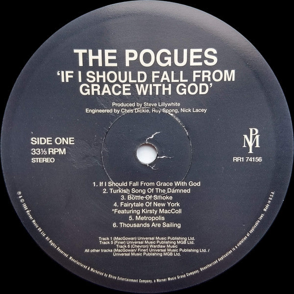 POGUES, THE (ザ・ポーグス) - If I Should Fall From Grace With God (US 限定再発 180g LP / New)