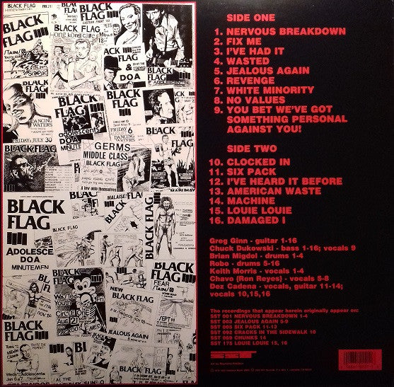 洋楽 Black Flag The First Four Years LP BLACK FLAG (ブラック・フラッグ) - The First Four Years (US 「正規