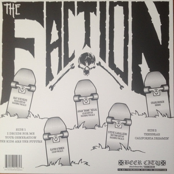 FACTION, THE (ザ・ファクション) - Epitaph  (US 1,500枚限定「RSD 2016」 クリアヴァイナル 12" / New)