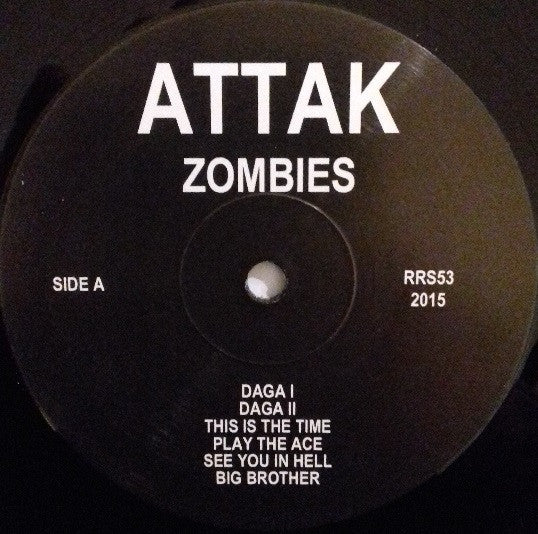 ATTAK (アッタク) - Zombies (Italy 500枚限定再発グリーンヴァイナル LP/ New)