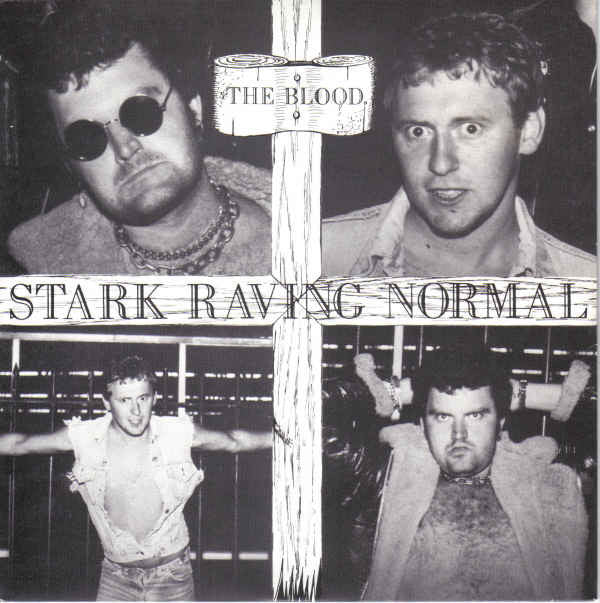 BLOOD, THE (ザ・ブラッド) - Stark Raving Normal (German 400 Ltd. Reissue Red Vinyl 7" / New)