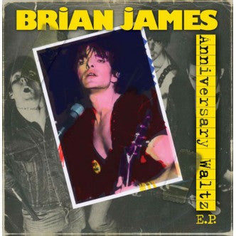 BRIAN JAMES (ブライアン・ジェイムズ) - Anniversary Waltz E.P. (UK Ltd.Blue Vinyl 7" / New)