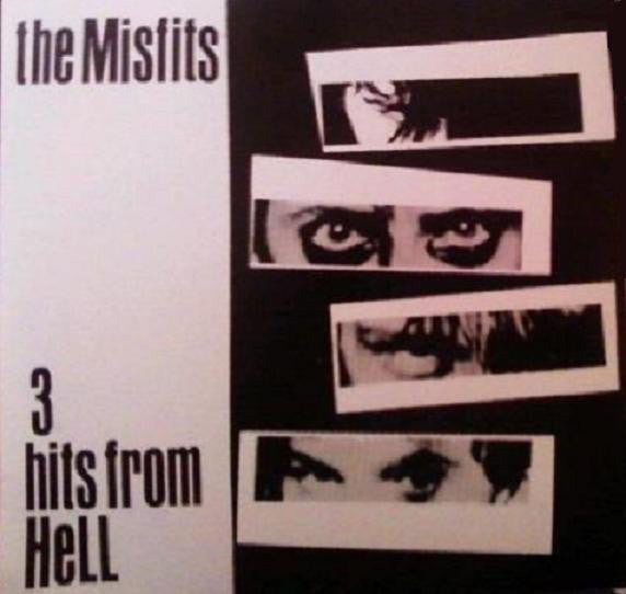 MISFITS (ミスフィッツ) - 3 Hits From Hell (EU 限定リプロ再発「ホワイトヴァイナル」7" / New)
