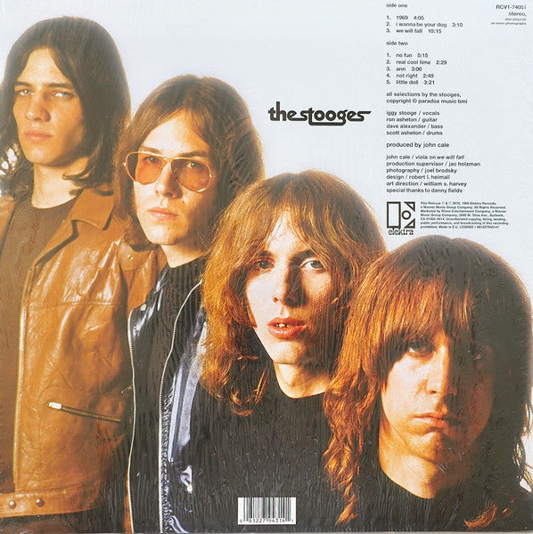 STOOGES, THE (ザ・ストゥージーズ) - S.T. (EU 限定再発クリア＆ブラックヴァイナル LP/ New)