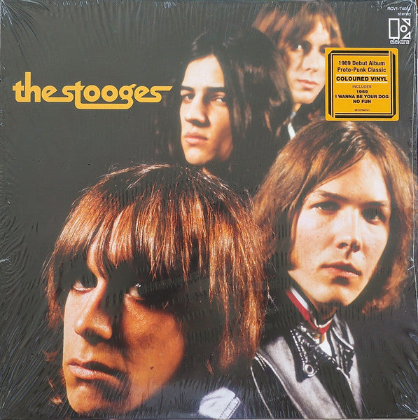 STOOGES, THE (ザ・ストゥージーズ) - S.T. (EU 限定再発クリア＆ブラックヴァイナル LP/ New)