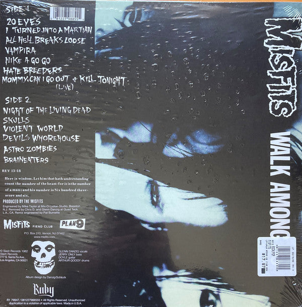 MISFITS (ミスフィッツ) - Walk Among Us (US '21 Reissue LP+Pink CVR / New)