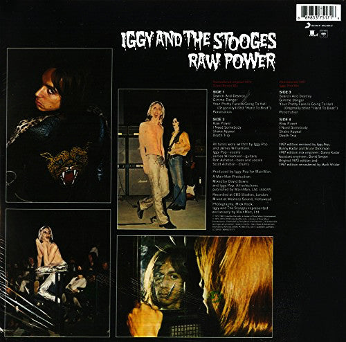 IGGY AND THE STOOGES (イギー & ザ・ストゥージーズ)  - Raw Power ((EU '17 限定再発スペシャルエディション 180グラム 2xLP+16頁ブックレット-見開きジャケ/New)