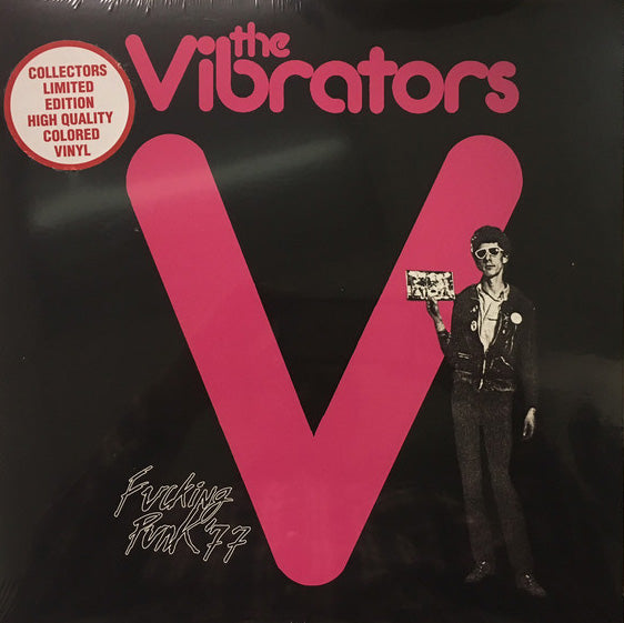 VIBRATORS (ヴァイブレーターズ) - Fucking Punk ’77 (US 限定再発「カラーヴァイナル」LP / New)