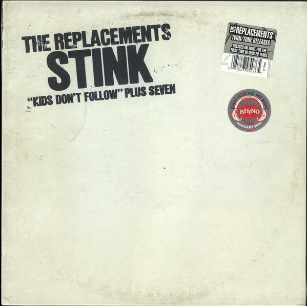 REPLACEMENTS, THE (ザ・リプレイスメンツ)  - Stink - "Kids Don't Follow" Plus Seven (US Ltd.Reissue LP/ New)