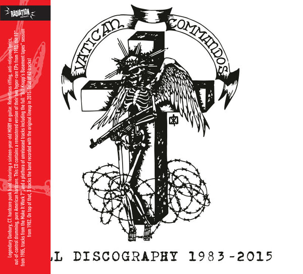 VATICAN COMMANDOS (バチカン・コマンドス) - Full Discography 1983-2015 (Italy 限定デジパックCD+帯/ New)