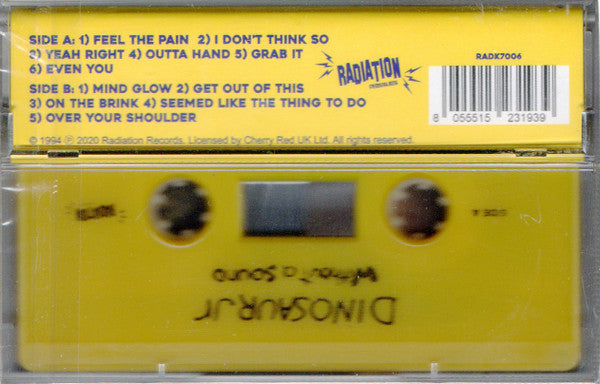 DINOSAUR Jr. (ダイナソーJr)  - Without A Sound (Italy 限定再発イエロー Cassette/NEW)