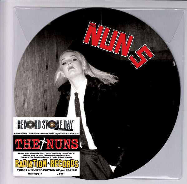 NUNS, THE (ザ・ナンズ) - Do You Want Me On My Knees? (Italy 500 Ltd. RSD 2022 Picture 7"/  New)