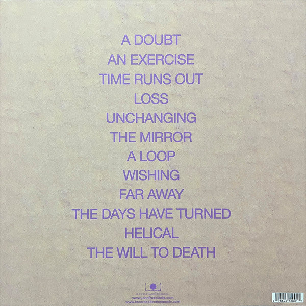 JOHN FRUSCIANTE (ジョン・フルシアンテ)  - The Will To Death (France 限定復刻再発 LP/NEW)