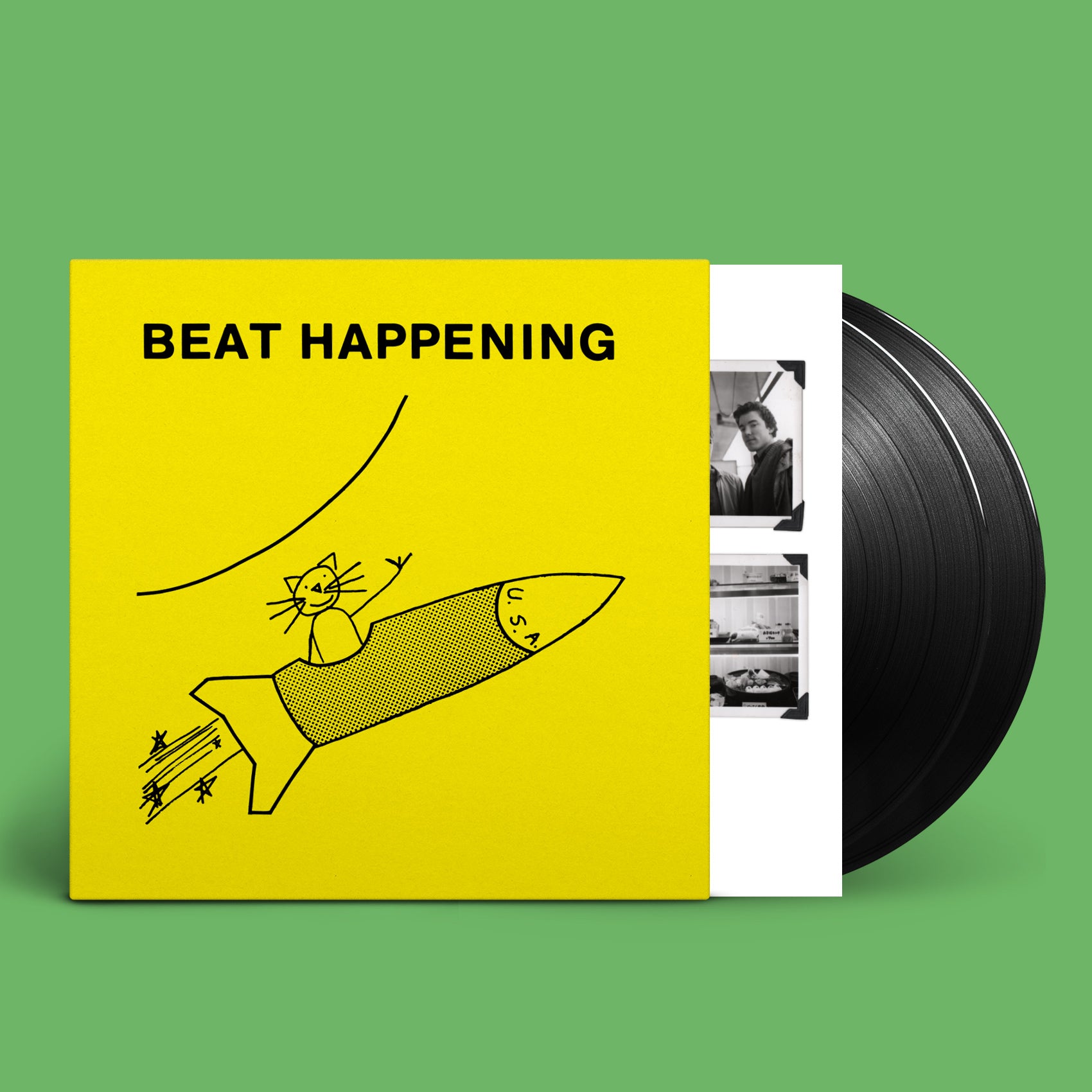 BEAT HAPPENING (ビート・ハプニング)  - S.T. (EU 限定復刻再発 2xLP/NEW)