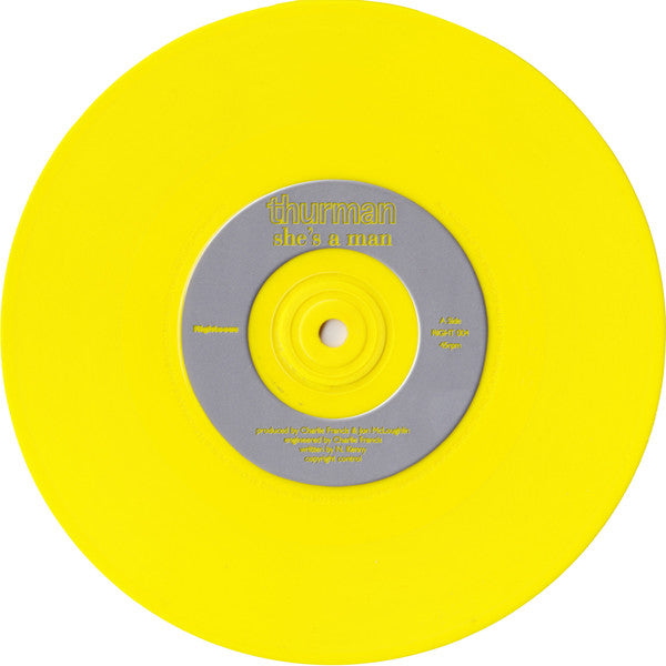 THURMAN (サーマン)  - She's A Man +2 (UK Limited Yellow Vinyl 7"/廃盤 NEW)