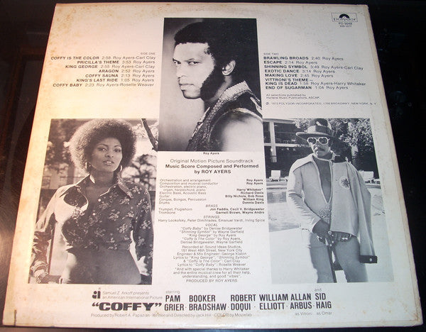 ROY AYERS (ロイ・エアーズ)  - Coffy (US Ltd.Reissue LP/New)