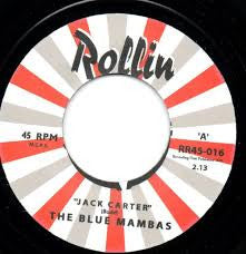 BLUE MAMBAS, THE (ザ・ブルー・マンバス)  - Jack Carter / On The Road Again (UK Limited 7"/NEW)