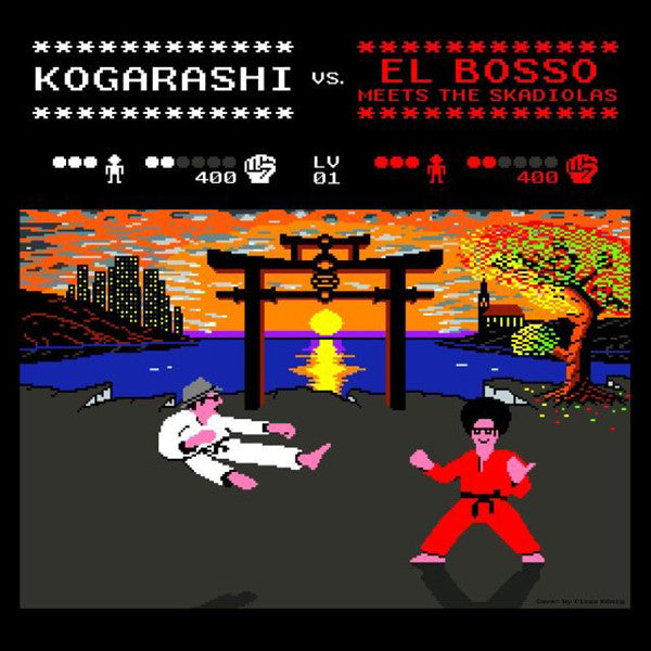 KOGARASHI VS. EL BOSSO MEETS THE SKADIOLAS (コガラシ VS. エル・ボッソ・ミーツ・ザ・スカディオラス)  - S.T. (Japan 300 Limited 7"/廃盤 NEW)