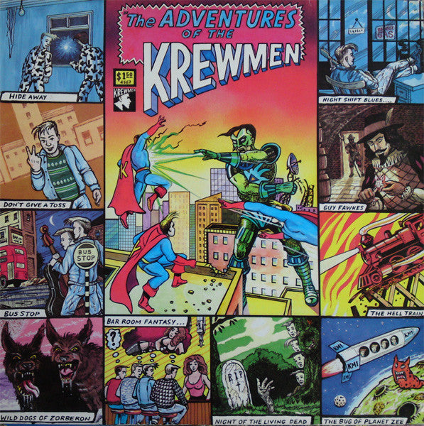 KREWMEN (クリューメン)  - The Adventures Of The Krewmen (Italy Limited Reissue Black Vinyl LP/NEW)