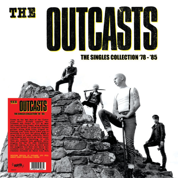 OUTCASTS, THE (ジ・アウトキャスツ) - The Singles Collection '78 - '85 (Italy 500枚限定プレス LP/ New)