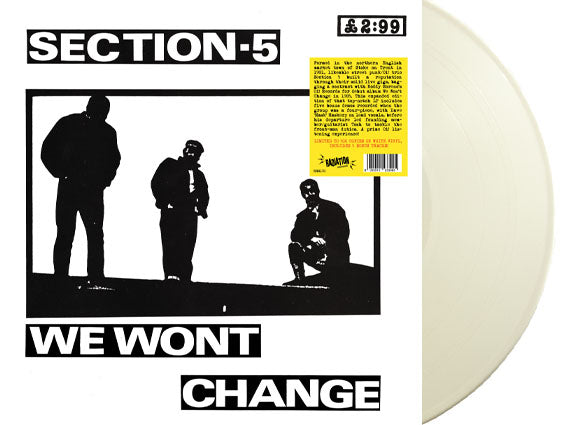 SECTION 5 (セクション 5)  - We Won't Change (Italy RSD 2023 限定500枚再発ホワイトヴァイナル LP/ New)