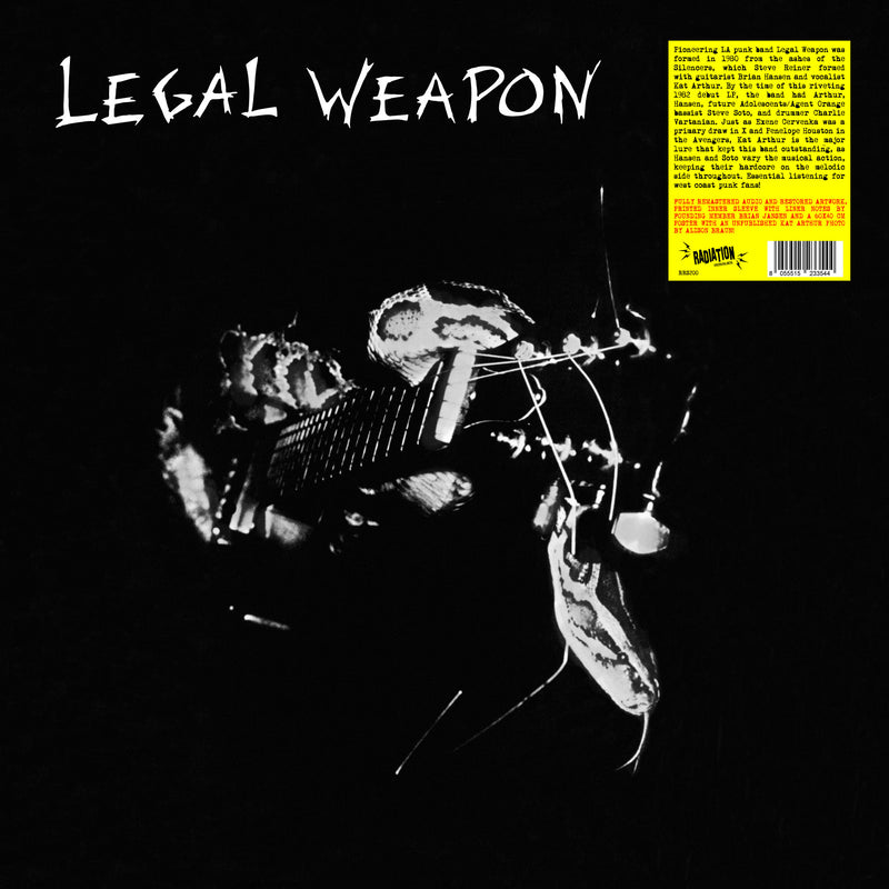 LEGAL WEAPON (リーガル・ウェポン) - Death Of Innocence (Italy 500枚限定再発イエローヴァイナル LP/ New)