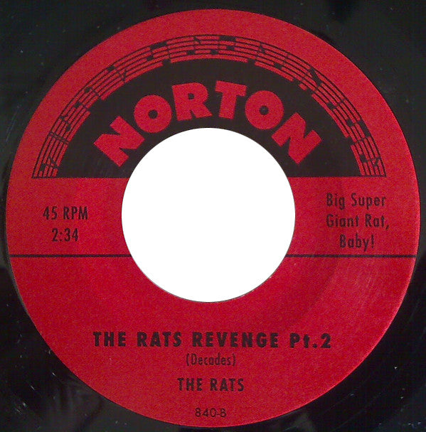 RATS (ラッツ)  - The Rats Revenge Part.1&2 (US Ltd.Reissue 7"+CS/New)