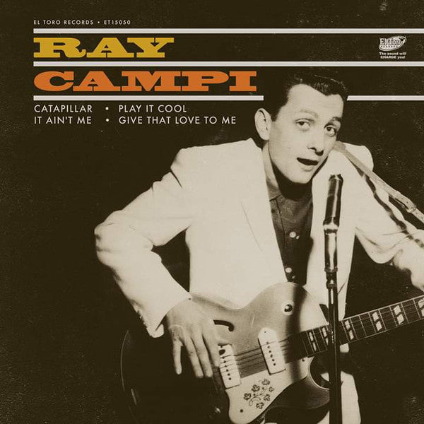 RAY CAMPI (レイ・キャンピ)  - Catapillar +3 (Spain 限定ジャケ付き再発4曲入り 7"EP/New)