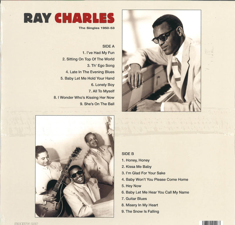 RAY CHARLES (レイ・チャールズ)  - The Singles 1950-53 (EU Limited LP/New)