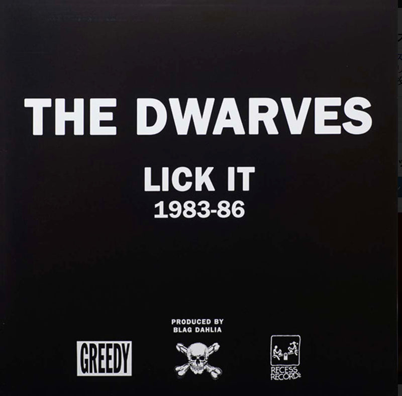DWARVES (ドワーヴス)  - Lick It 1983-1986 (US 800 Ltd.Reissue Black Vinyl 2xLP/ 廃盤 New)
