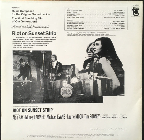 O.S.T. - Riot On Sunset Strip (EU Ltd.Reissue LP/New)