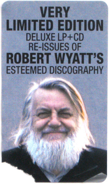 ROBERT WYATT (ロバート・ワイアット)  - Ruth Is Stranger Than Richard (US 2000 Ltd.Reissue LP+CD/New)