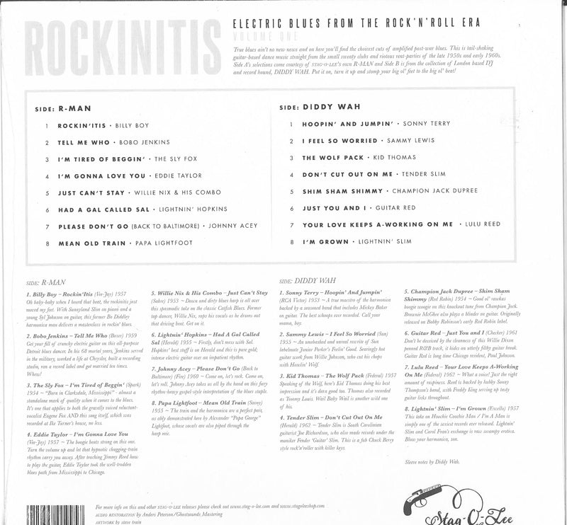V.A. (ロッキン・ブルース編集シリーズ)  - Rockinitis Vol.1 (German 限定リリース・アナログ LP/New)