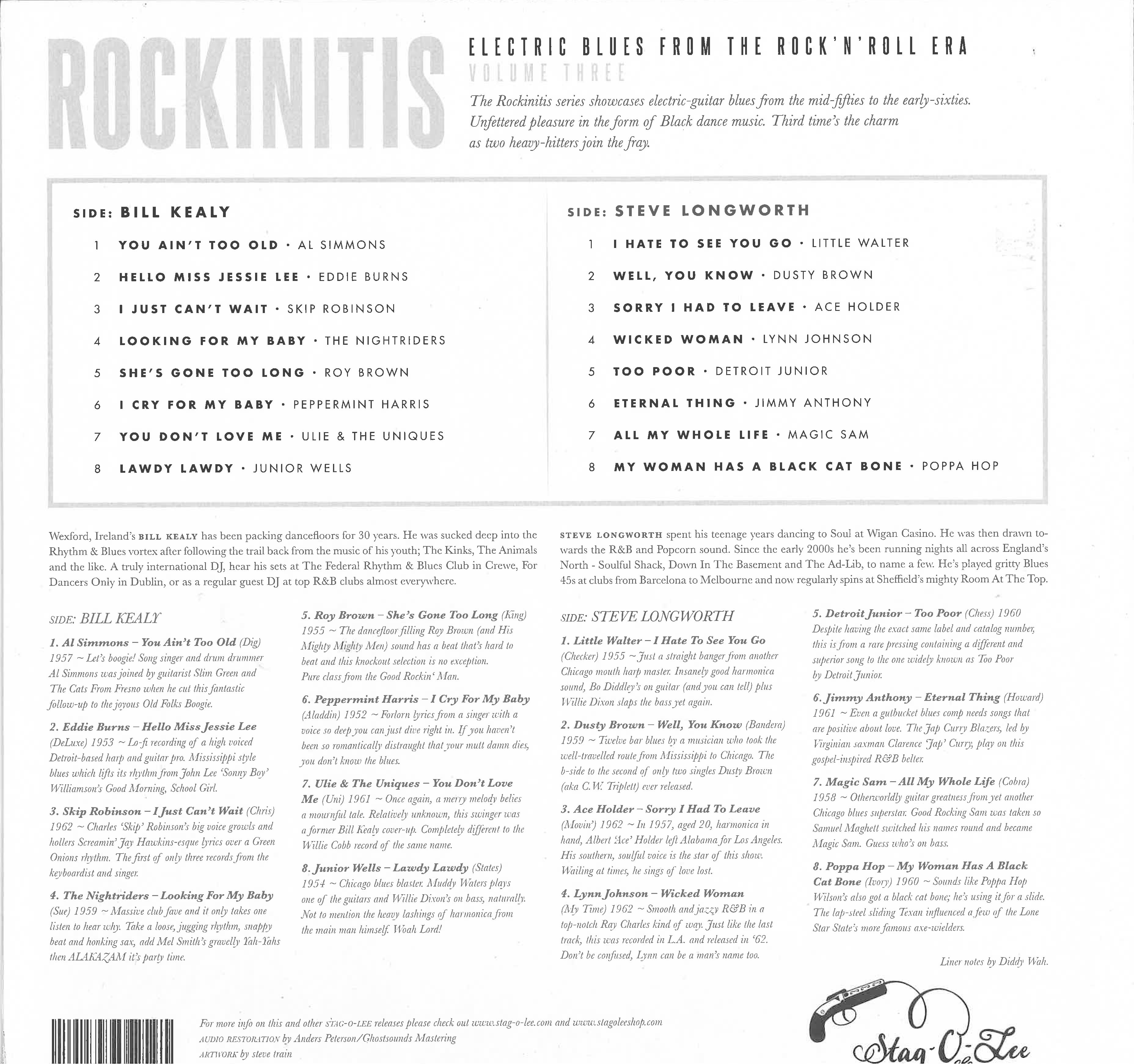 V.A. (ロッキン・ブルース編集シリーズ)  - Rockinitis Vol.3 (German 限定リリース・アナログ LP/New)