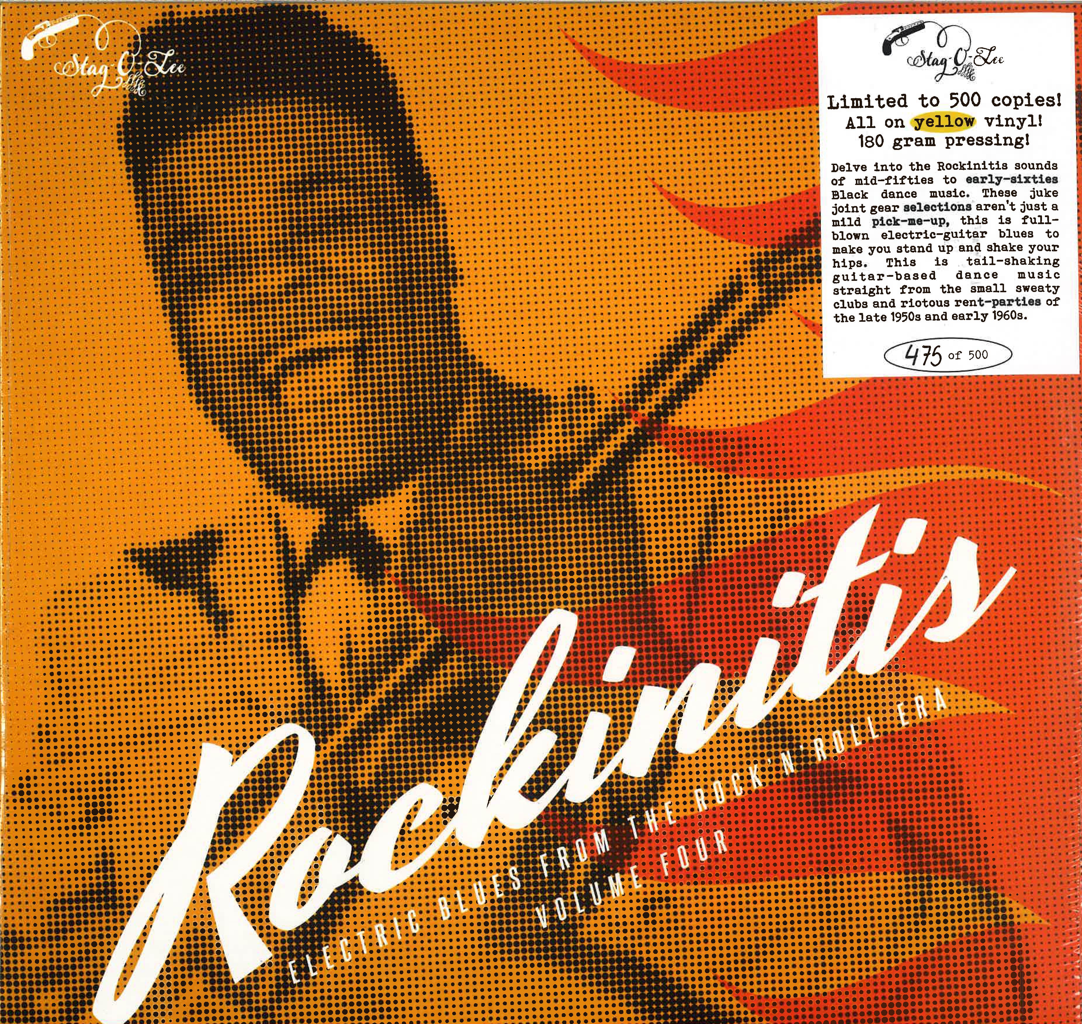 V.A. (ロッキン・ブルース編集シリーズ)  - Rockinitis Vol.4 (German 500枚限定ナンバリング入り180g「イエローVINYL」l LP/New)