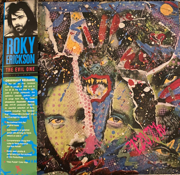 ROKY ERICKSON & THE ALIENS (ロッキー・エリクソン & ザ・エイリアンズ)  - The Evil One (US Ltd.Reissue Purple Vinyl 2xLP+Obi/New)