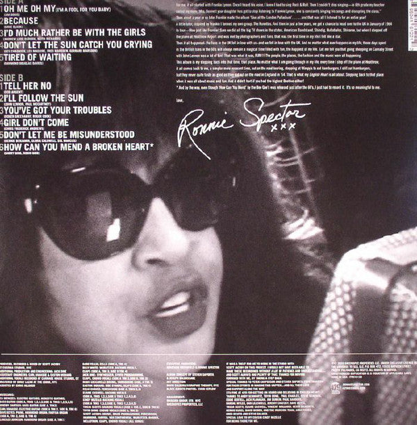 RONNIE SPECTOR (ロニー・スペクター)  - English Heart (US Limited LP/New)