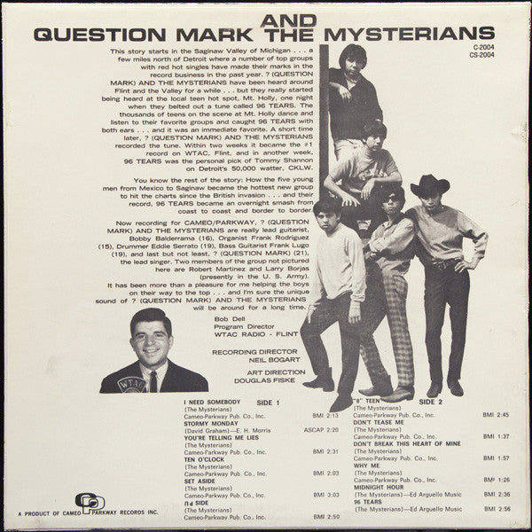 ? (QUESTION MARK) & THE MYSTERIANS (クエスチョン・マーク&ザ・ミステリアンズ)  - 96 Tears (EU Unofficial Re Stereo LP / New)