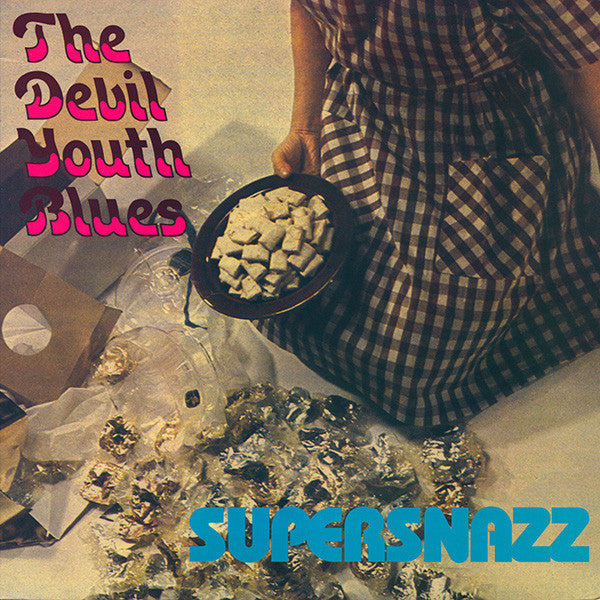 SUPERSNAZZ (スーパースナッズ)  -   The Devil Youth Blues (日本 タイムボム  限定 限定「カラーVINYL」LP) ’97年セカンド・アルバム！