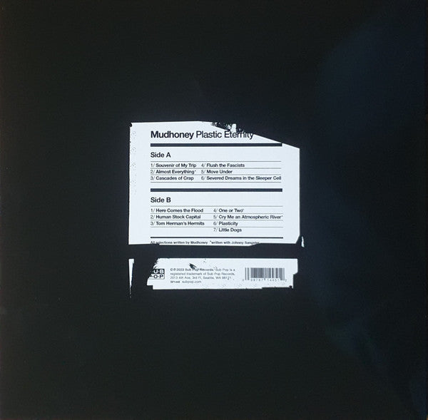 MUDHONEY (マッドハニー)  - Plastic Eternity (EU 限定ルーザーエディション・カラーヴァイナル LP/NEW)