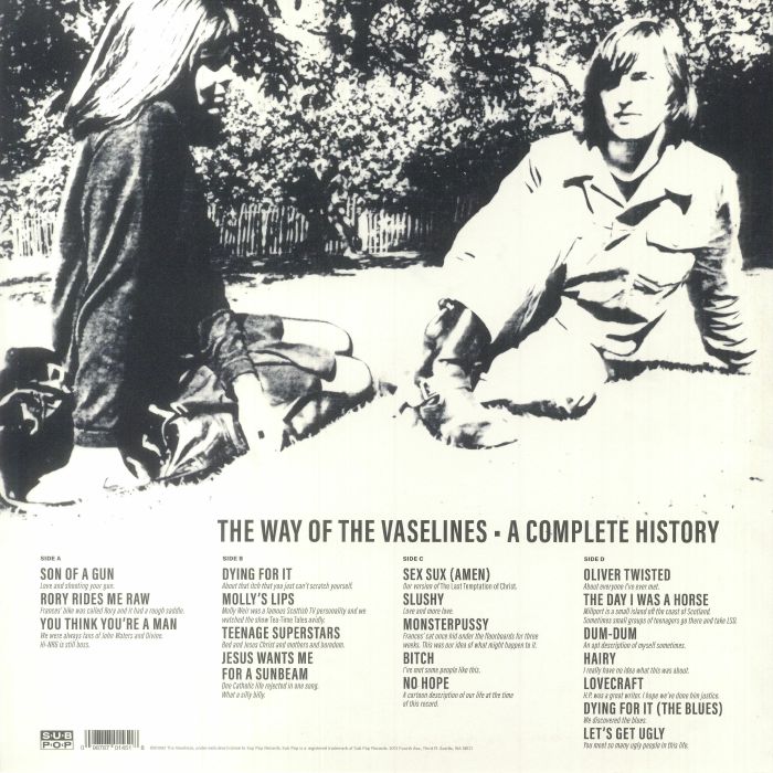 VASELINES, THE (ザ・ヴァセリンズ)  - The Way Of The Vaselines (UK 限定復刻リマスター再発 2xLP/NEW)