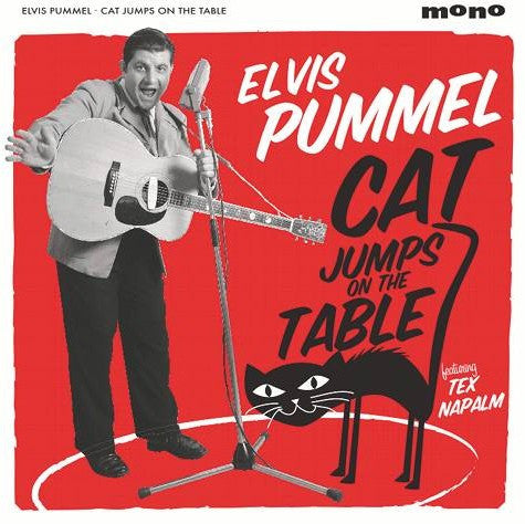 ELVIS PUMMEL (エルヴィス・プメル)  - Cat Jumps On The Table (German Limited 9-Track 7"EP /廃盤 NEW)