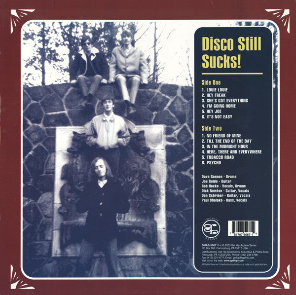 SWAMP RATS (スワンプ・ラッツ)  - Disco Still Sucks! (US 限定正規再発 黒盤 LP/New)