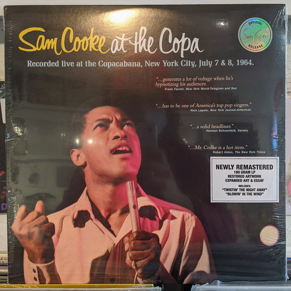 SAM COOKE (サム・クック)  - At The Copa (US 限定復刻「高音質リマスター」再発 180g LP/New)
