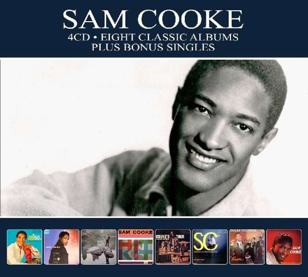 SAM COOKE (サム・クック)  - Eight Classic Albums Plus Bonus Singles (EU Ltd.Digipak 4xCD/New)