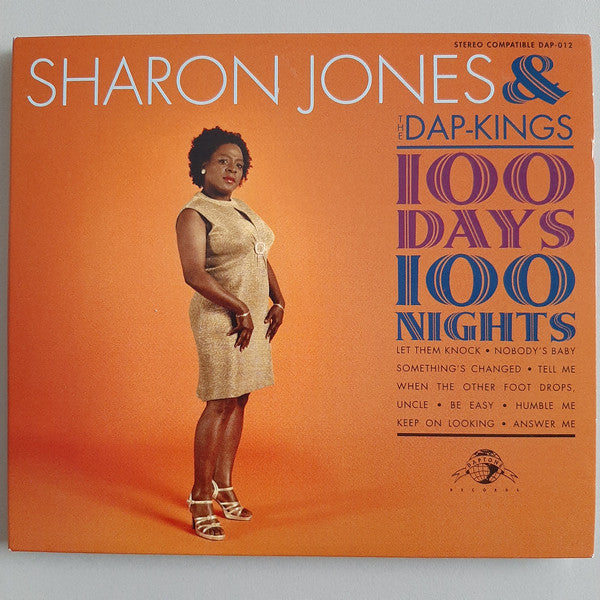 SHARON JONES & THE DAP-KINGS (シャロン・ジョーンズ ＆ダップキングス)  - 100 Days, 100 Nights (US Digipack CD/New)