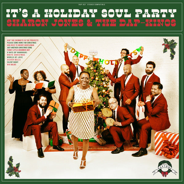 SHARON JONES & THE DAP-KINGS (シャロン・ジョーンズ & ダップキングス)  - It's A Holiday Soul Party (US Ltd.Reissue Green VInyl LP/New)